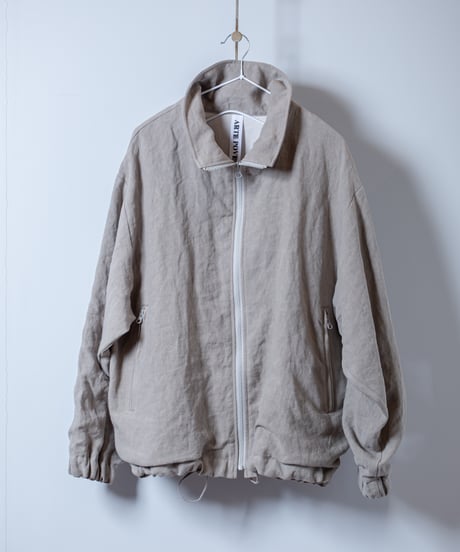 ATPOVA｜【 24WI09 】リネンキャンバス JIP JKT（裏付き）
