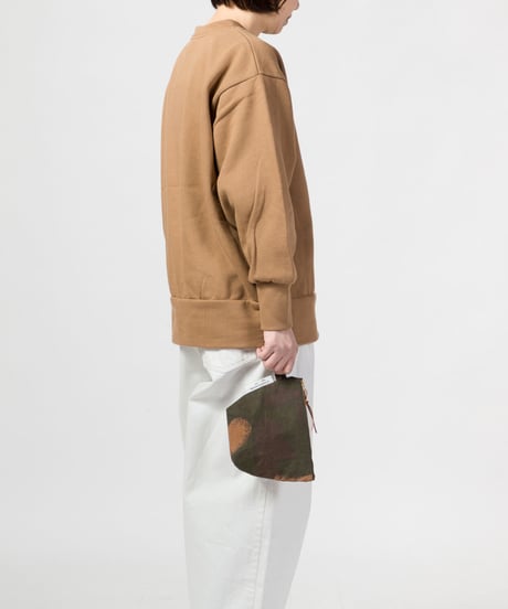 ★ARTEPOVERA【 artea-regoods002 】ハンガリー迷彩テント RE-ポーチ（M）