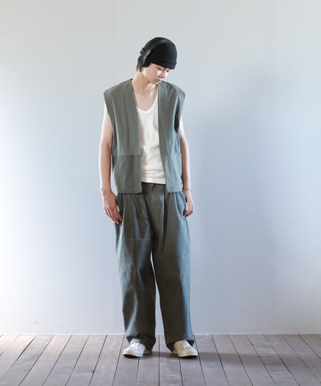 ARTE POVERA｜【 23SP54 】ドイツランドリーBAG RE-ベスト
