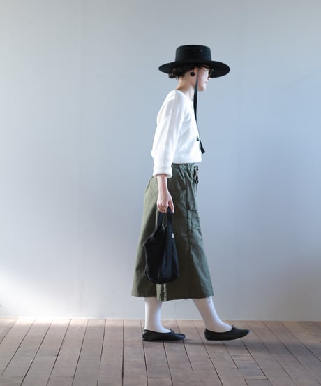 ARTE POVERA｜【 artea-reclothing213 】USファティーグシャツ RE-スカート
