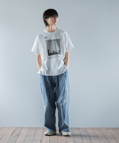 ★ARTE POVERA｜【 26SU51 】 ギルダン RE-「0402」PHOTO＆シルクMIX Tシャツ