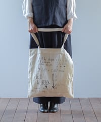ATPOVA｜【 2026spring20 】 NATSUME X KOTETSU コラボ 「どうにかなるさ」 コットンリネントートBAG②