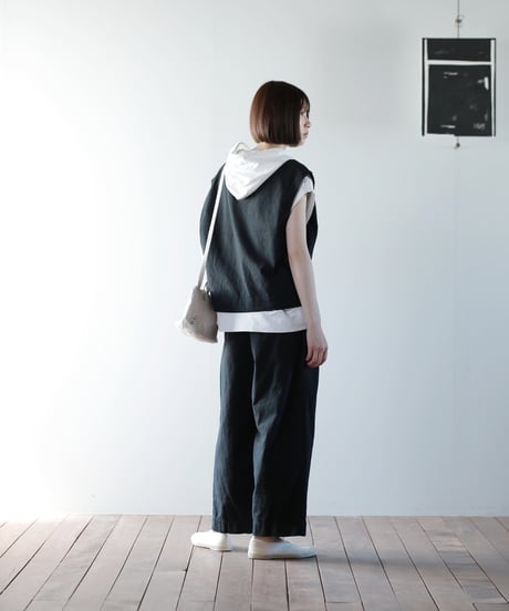 ATPOVA｜【 26SU81 】 コットンリネン染め ボレロジレ