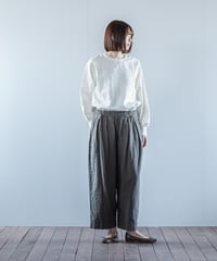 ATPOVA｜【 26WI17 】 L/Cキャバス 2タックイージーPT(製品染)