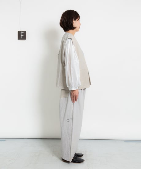 ARTE POVERA｜【 23SP47 】フランスUSEDシーツ RE-ベスト