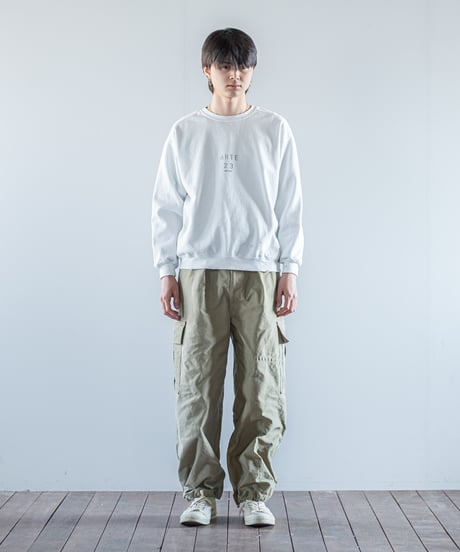ARTE POVERA｜【 26WI06 】 ギルダン RE-裏毛ダメージ加工(ARTE)