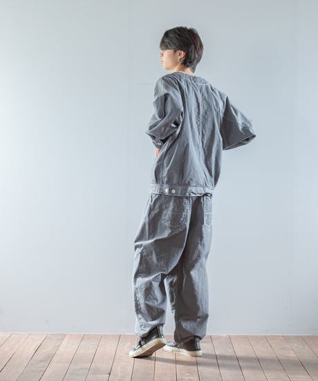 ATPOVA｜【 2026spring66 】 9OZデニム ノーカラーワークJKT