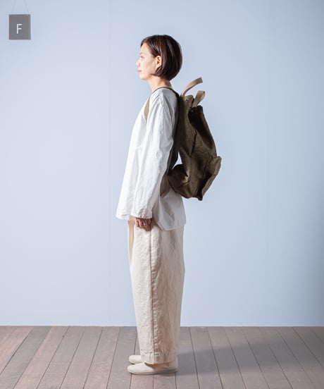 ARTE POVERA｜【 23WI45 】チェコ軍麻袋 RE-巾着リュック