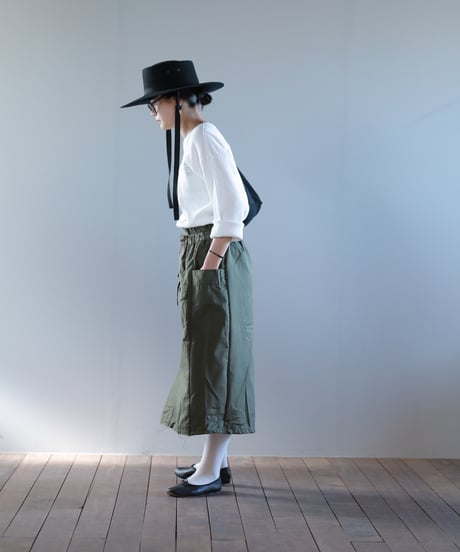 ARTE POVERA｜【 artea-reclothing213 】USファティーグシャツ RE-スカート