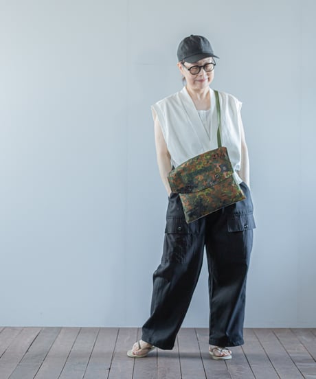 ARTE POVERA｜【 26SU30 】 ドイツ軍テント RE-ショルダーBAG