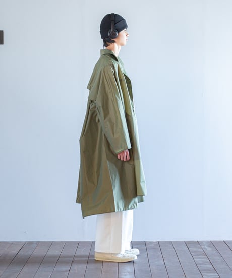 ARTE POVERA｜【 26SP90 】 フランスレインコート RE-ワイドコート（フード取外し）