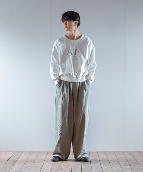 ★ARTE POVERA｜【 2025winter58 】 A.P 10YEARSダメージ加工 スウェット
