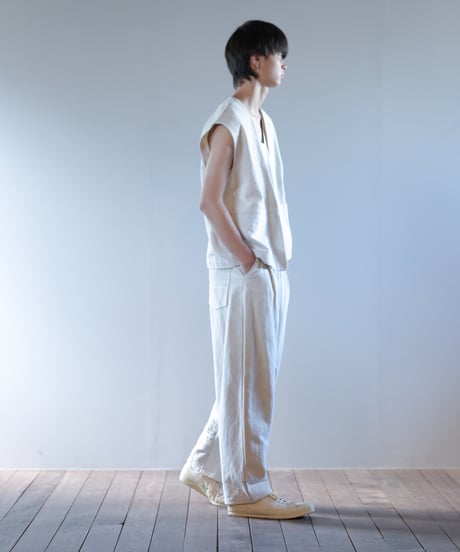 ARTE POVERA｜【 23SP47 】フランスUSEDシーツ RE-ベスト