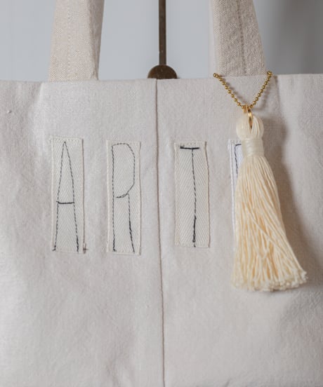 ARTE POVERA｜【 ARTEA - 26SP32 】 フランスUSEDシーツ 「ARTE」 BAG (S)