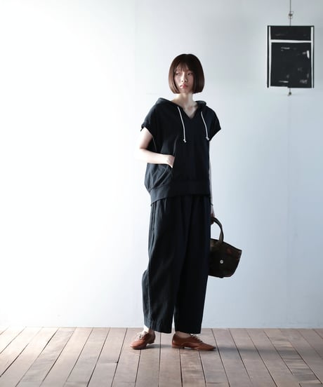 ARTE POVERA｜【 2025summer57 】ギルダン染め RE-フードフレンチT