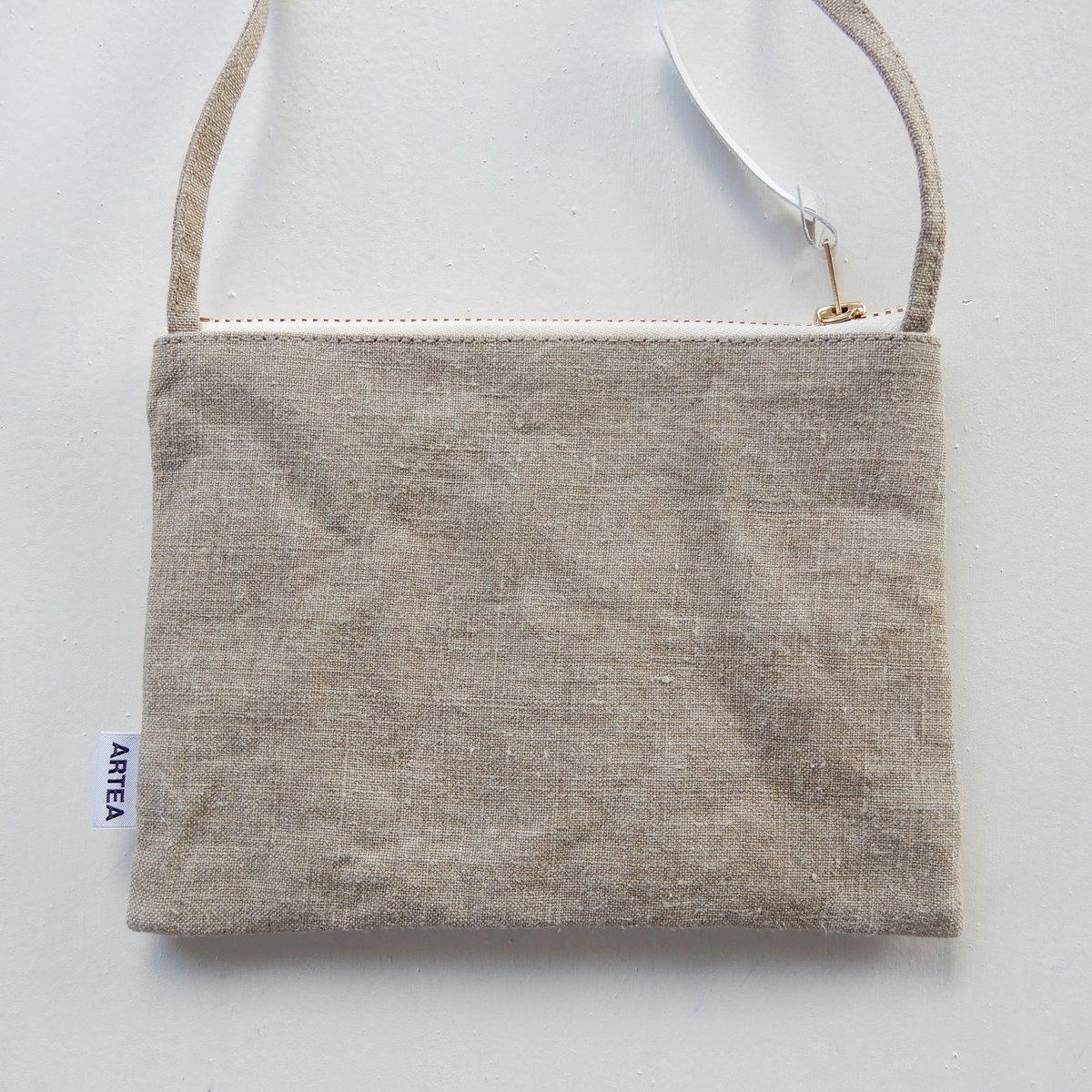 ☆ARTEA｜【 artea-sheet005 】リネンシーツ｜サコッシュ（S） | ARTEA 