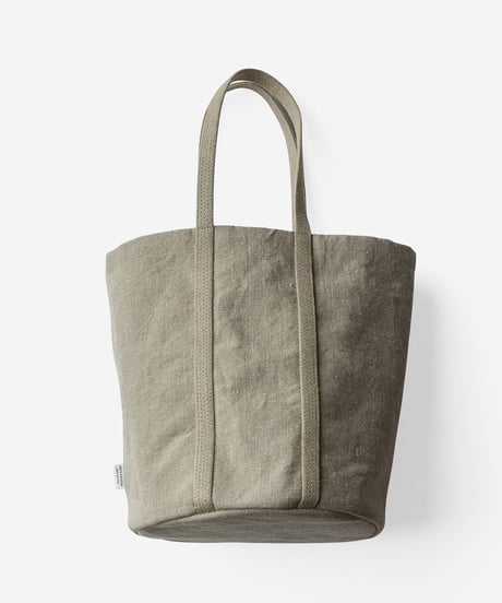 ★ARTEA｜【 artea-sheet015 】リネンシーツ｜ラウンドトートBAG  MOM