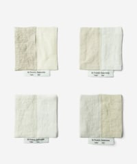 ★ARTEA｜【 artea-patch001-wht 】リネン MIX パッチワーク  コースター４枚セット