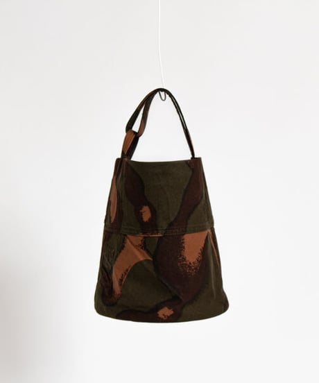 ★ARTEPOVERA【 artea-regoods014 】ハンガリー迷彩テント RE-2WAYワンショルダーBAG（M）