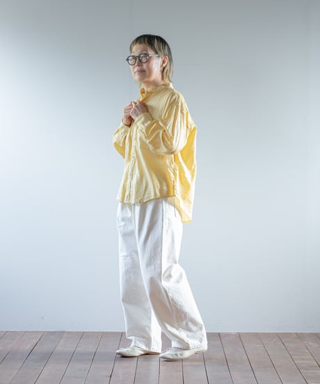 ATPOVA｜【 2026spring38 】 コットンカルゼ洗いざらし スタンドSH