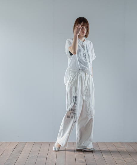 ARTE POVERA｜【 26SU58 】 12OZデニム 2タックワイドダメージ加工