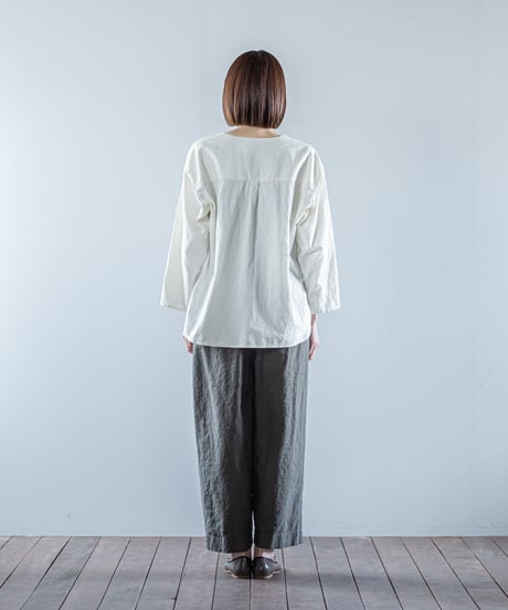 ATPOVA｜【 26WI14 】 L/Cキャバス NEWヘンリーSH(製品染)