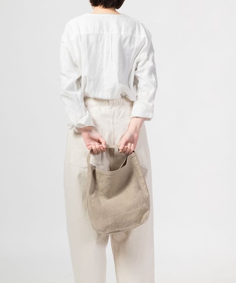 ★ARTEA｜【 artea-sheet008 】リネンシーツ｜ハンドBAG（Ｍ）