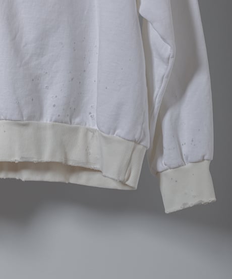 ★ARTE POVERA｜【 2025winter58 】 A.P 10YEARSダメージ加工 スウェット