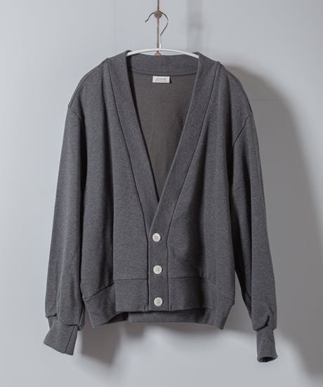 ATPOVA｜【 2026spring16 】 杢裏毛 カーディガン