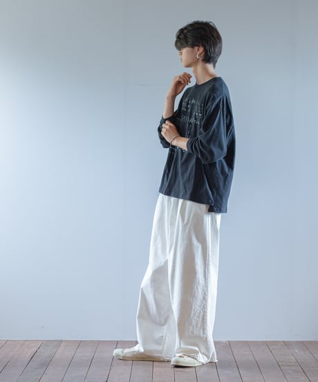 ARTE POVERA｜【 ARTEA - 26SP21 】 NATSUME X KOTETSU コラボ 「どうにかなるさ」 ギルダン RE-message ロンT②