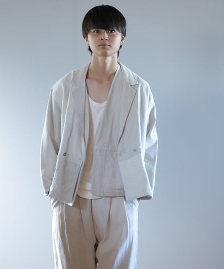 ARTE POVERA｜【 23SP48 】フランスUSEDシーツ RE-JKT