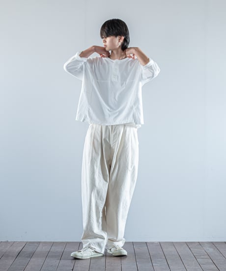 ATPOVA｜【 26WI07(TEIBAN - ATP002) 】 12OZデニム 2タックPT
