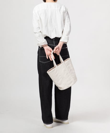 ★ARTEA｜【 artea-sheet015 】リネンリネンシーツ｜ラウンドトートBAG  MOM
