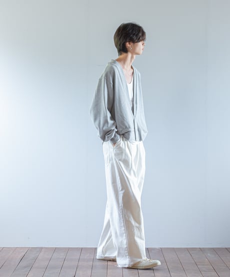 ATPOVA｜【 2026spring16 】 杢裏毛 カーディガン