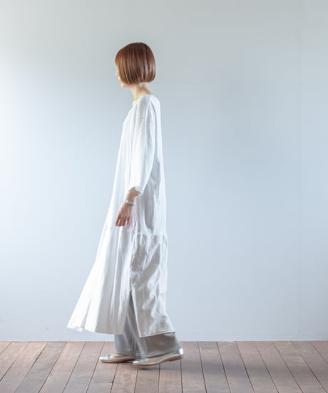 ARTE POVERA｜【 ARTEA - 26SP63 】 ギルダン RE-アシンメトリーロングOP
