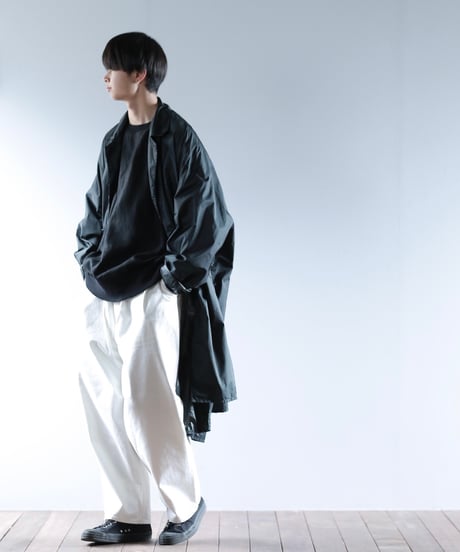 ARTE POVERA｜【 24SP27A 】フランスレインコート RE- 製品染ワイドコート