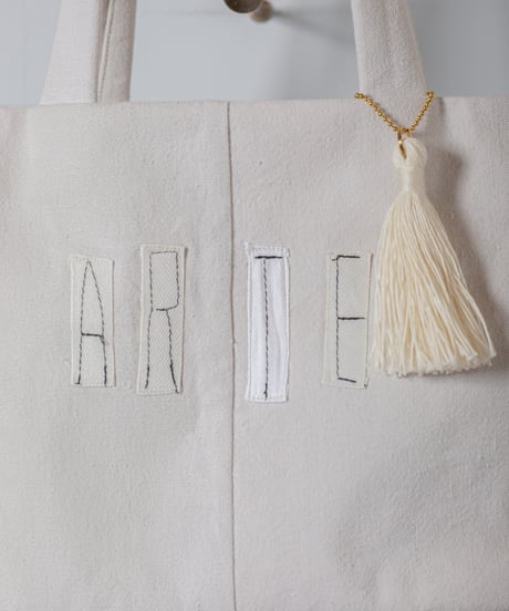 ARTE POVERA｜【 ARTEA - 26SP33 】 フランスUSEDシーツ 「ARTE」 BAG (M)