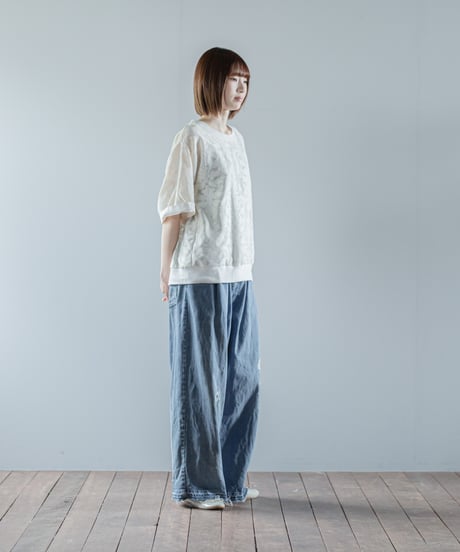 ATPOVA｜【 26SU07 】 インドジャガード クルー7分袖T