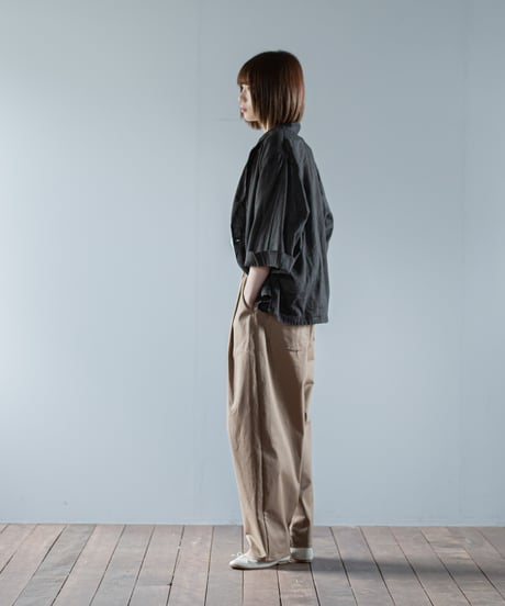 ATPOVA｜【 26SU44 】 リネンコットン シャツJKT(製品染)
