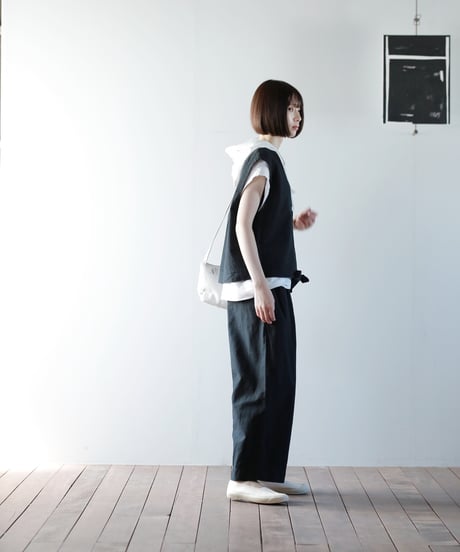 ATPOVA｜【 26SU81 】 コットンリネン染め ボレロジレ