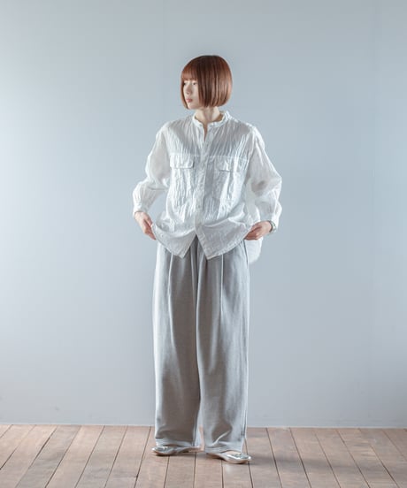 ATPOVA｜【 2026spring01 】 インドサリーストライプ スタンドSH