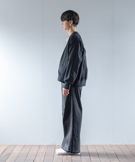 ATPOVA｜【 2025winter33 】 L/C リブカーディガン（製品染）