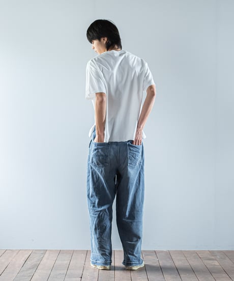 ★ARTE POVERA｜【 26SU52 】 ギルダン RE-「Hoooh」PHOTO＆シルクMIX Tシャツ