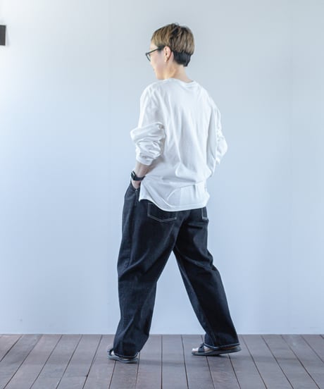 ★ARTE POVERA｜【 2025spring23 】ギルダン RE-｢lavare le mani｣ロンT