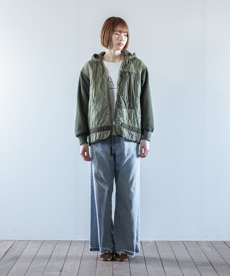 ARTE POVERA｜【 2025winter70 】 チェコキルトパンツ RE-アーミーMIXフードJKT