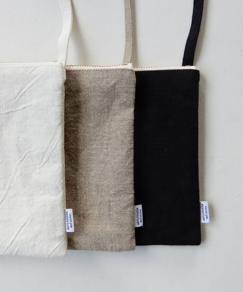 ☆ARTEA｜【 artea-sheet005 】リネンシーツ｜サコッシュ（S） | ARTEA 