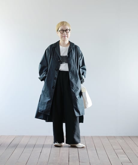 ARTE POVERA｜【 26SP90 】 フランスレインコート RE-ワイドコート（フード取外し）