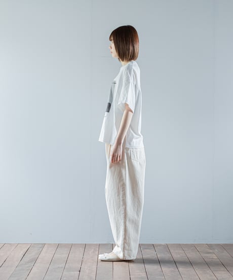 ★ARTE POVERA｜【 26SU51 】 ギルダン RE-「0402」PHOTO＆シルクMIX Tシャツ