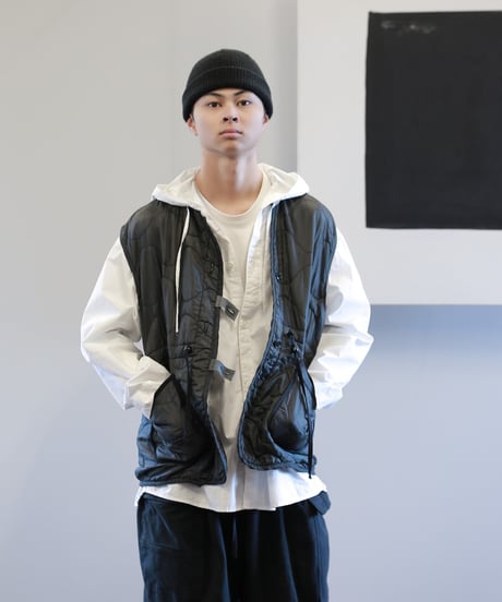 ARTE POVERA｜【 artea-fw2379 】U.Sキルトライナー製品染 RE-ベスト