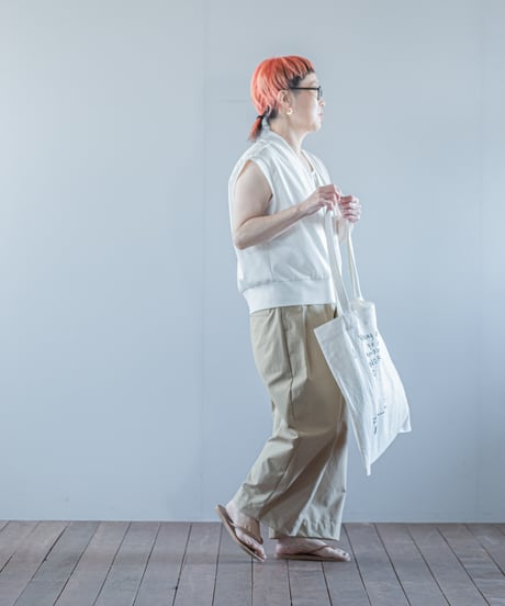 ATPOVA｜【 26SU26 】 NATSUME X ANTONE コラボ 「若者よ！旅に出よ！！」 コットンリネントートBAG④